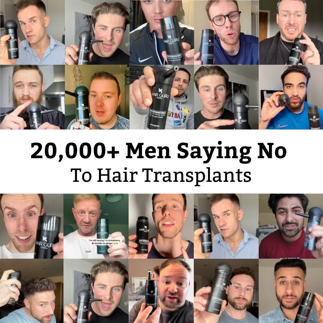 Natural Hair Thickening Fibres