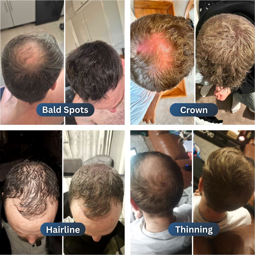 Natural Hair Thickening Fibres