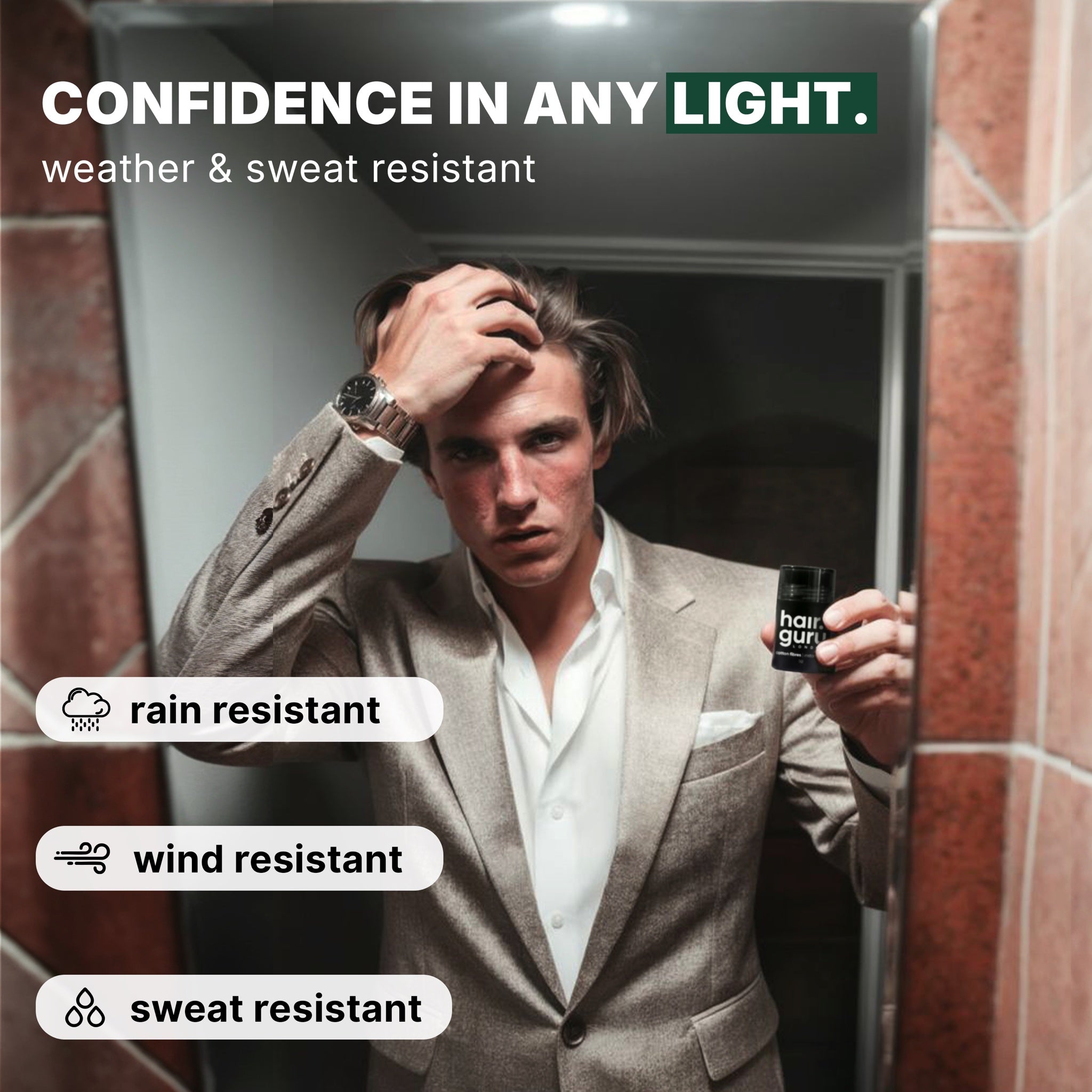 Hair Guru London Hair Fibres 5g Dark Brown 05 - Sample Size Hair Fibres 5g