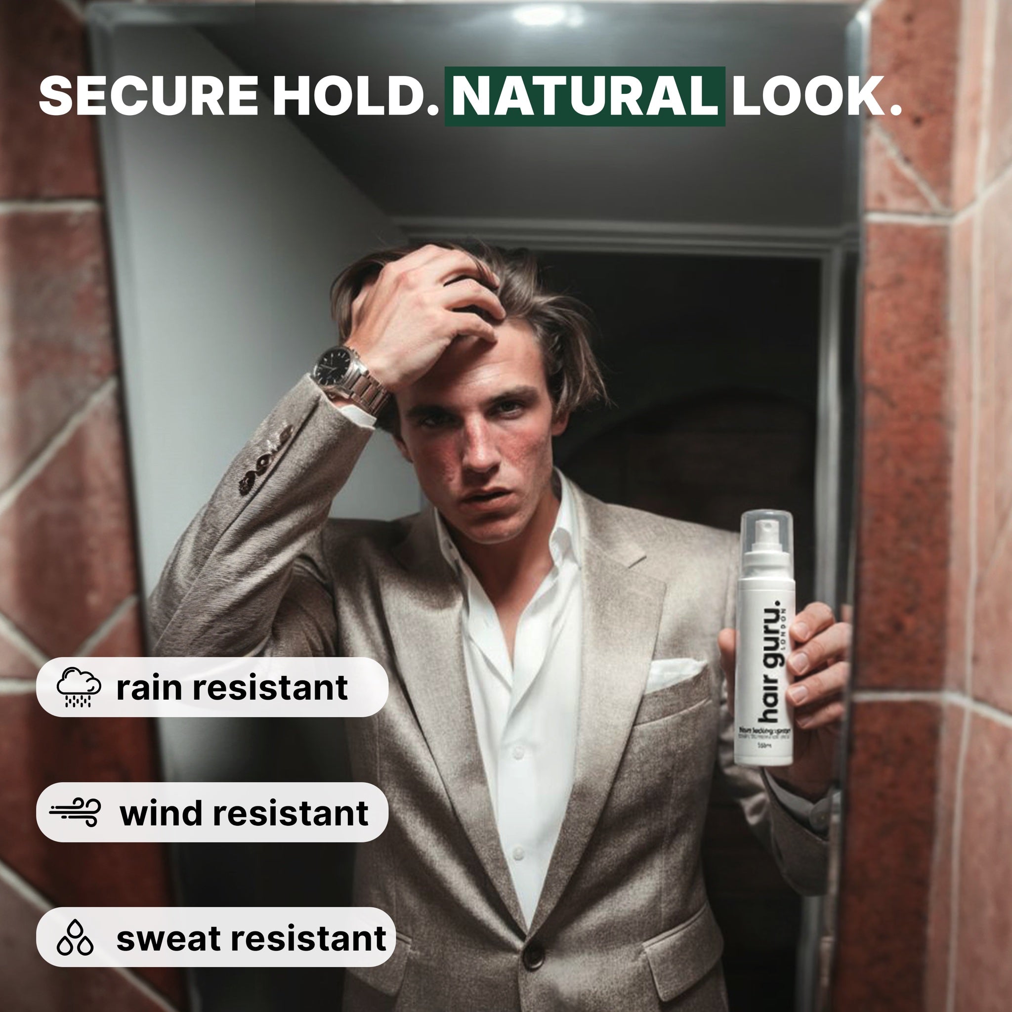 Hair Guru London Locking Spray 05 - Hair Fibre Locking Spray