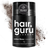 Hair Guru London 5g sample of natural cotton hair fibres