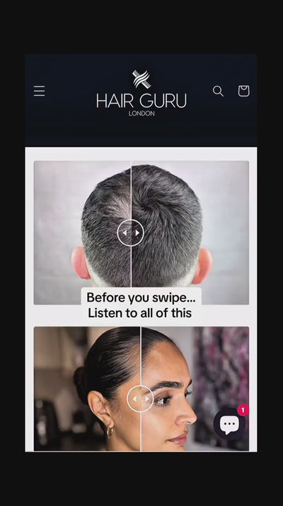 Hair Guru London UGC customer review video 001 - real results